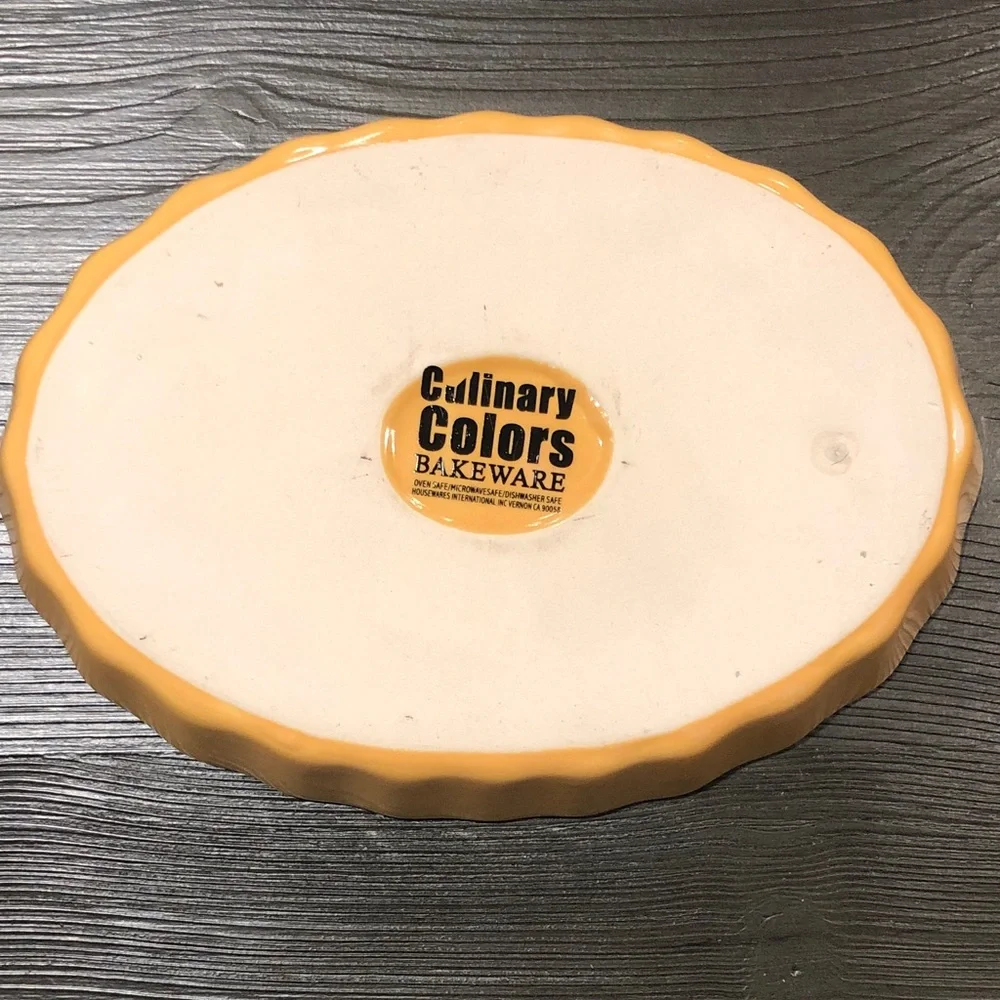 Vintage Culinary Colors Le Petite Bakers Ceramic Oval Baker